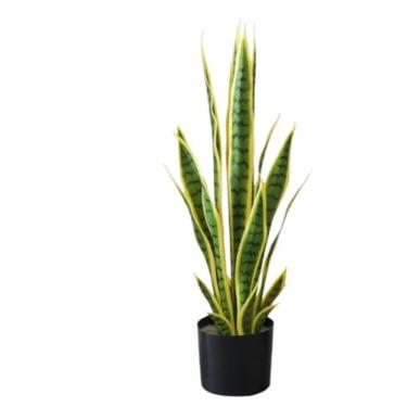 Imagem de SLGGPJBU Plantas falsas, planta artificial, orquídea, tigre artificial, plantas falsas em vaso para casa, escritório, sala de estar, decoração de plantas artificiais, ambientes internos e externos, A