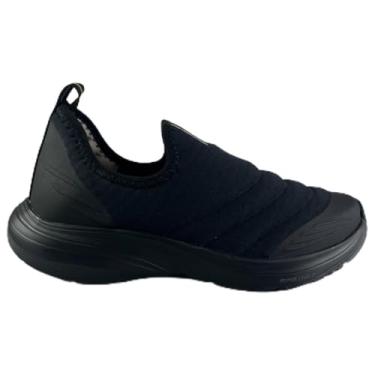 Imagem de Tênis Kidy K360 Infantil Menino Slip On Original Escola Confortável Leve (Preto, BR, Criança de 4 a 8 anos, Numérico, 33)