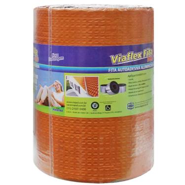 Imagem de Manta Térmica Asfáltica Cor Telha 10 Cm X 10 Mt Viapol