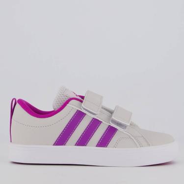 Imagem de Tênis Adidas VS Pace 2.0 CF Infantil Cinza-Feminino