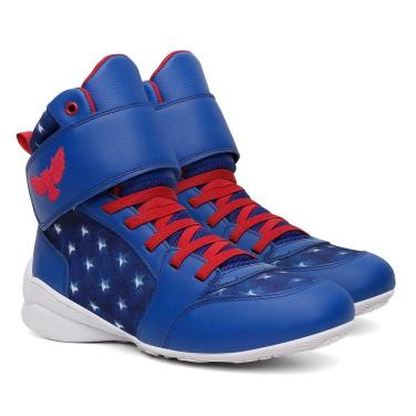 Imagem de Bota Training Easy Unissex Calce Fácil Zíper Ajuste Conforto Couro Versátil Velcro Antiderrapante-Unissex