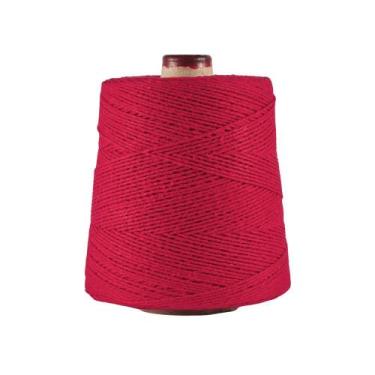 Imagem de Barbante Colorido Eco Brasil 700g Fio N6 Soberano - Unidade -, Vermelh