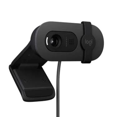 Imagem de Webcam Logitech Brio 100, Full Hd, Grafite - 960-001586