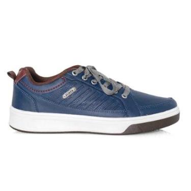 Imagem de Tenis Masculino Sapatenis Casual Confortável Cadarço Urbano Sneakers-Masculino