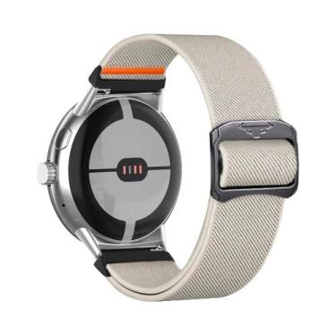 Imagem de Pulseira Esportiva De Nylon 45mm Para Google Pixel Watch 3 41mm - Aces