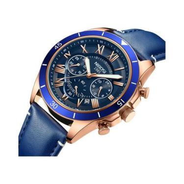 Imagem de Relógio Esportivo De Luxo À Prova d'Água Para Homens, Relógio De Pulso