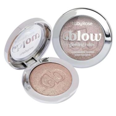 Imagem de Iluminador Baked Ruby Rose Blow Glowing Rules Ib20 Make Your Rules Hb-