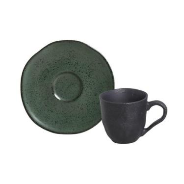 Imagem de Xícara De Café Com Pires Orgânico Arauco 120Ml Porto Brasil