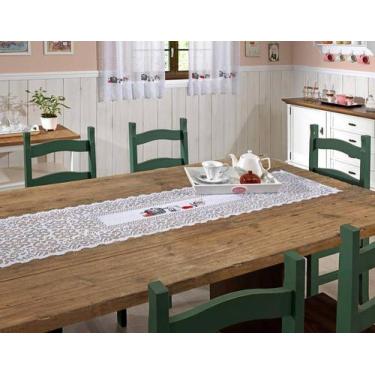 Imagem de Caminho de Mesa Rendado 40x1,50m Interlar Vários Modelos, Utensílios D