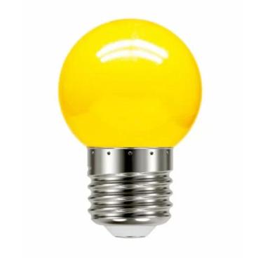 Imagem de Lâmpada LED Bolinha 1W 220V E27 Amarela - AAA Top