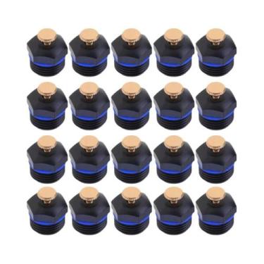 Imagem de Kit De Bicos De Irrigação De Plástico Para Jardim Com Rosca DN15 De 1/