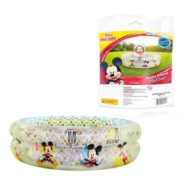 Imagem de Piscina Infantil 70 Litros 75x22cm Mickey EtiToys