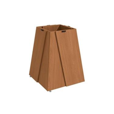 Imagem de Base Dalia para Mesa de Jantar de Madeira Marrom/Canela - Kappesberg