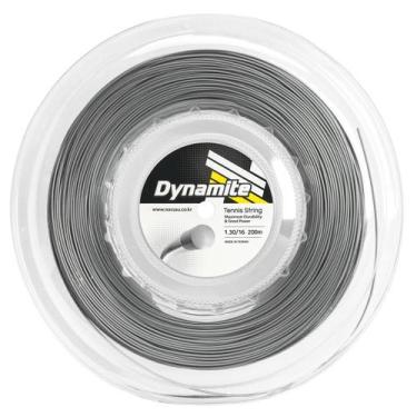 Imagem de Corda Nassau Dynamite 16 1.30mm Rolo Com 200 Metros Cinza