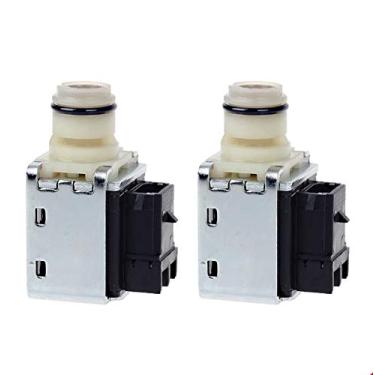 Imagem de HERCOO Kit de válvula solenoide de câmbio de transmissão 4L60E 4L65E 4L70E 1-2 2-3 A&B compatível com caminhões GMC Chevrolet 1993-UP
