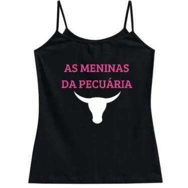 Imagem de Regata Alcinha Feminina As Meninas Da Pecuária - Davithay