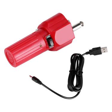 Imagem de motor rotador de bateria de fio USB,Motor de churrasco, motor de churrasqueira elétrica de construção sólida para churrasqueiras (vermelho), motor de churrasco, motor rotador de bateria de fio USB, motor de churrasco SoliBarbecue Rota