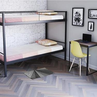 Imagem de Conjunto para Quarto 1 Beliche e 1 Escrivaninha 90x60cm Completa Casa