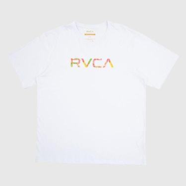 Imagem de Camiseta Rvca Big Rvca Wonder Plus Size Masculina Branco
