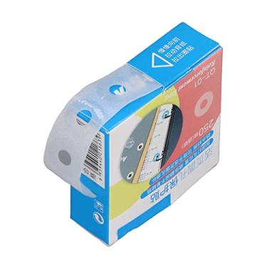 Imagem de Qiilu Adesivos de Reforço de Orifício Transparente PVC Reforçadores Adesivos DIY Produç...