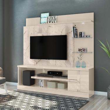 Imagem de Home Theater para TVs até 55 Polegadas Helga Calacata Off-White