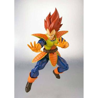 Imagem de SHF Dragon Ball Vegeta Combate Figuras de Ação Super Saiyan S.H.Figuarts Modelos Brinquedos Colecionáveis| Action Figures(Vermelho)