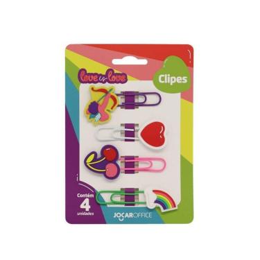 Imagem de Clipes Love Is Love Cupido 5cm Jocar Office