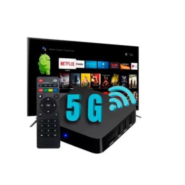 Imagem de Smart Tv 16Gb + 128Gb Atualizado 2023 11.1 Conversor 4K 2G/5G - M X -