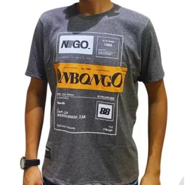 Imagem de Camiseta Onbongo Gling D747a Cinza Grafite