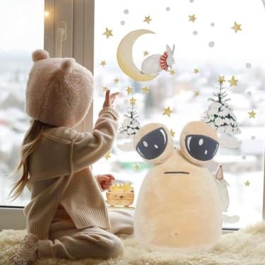 Imagem de Pou Triste Pelucia, Alien Pou, Bicho de Pelúcia de 8/7 Polegadas, Boneca Pou de Pelúcia Alienígena Emotion