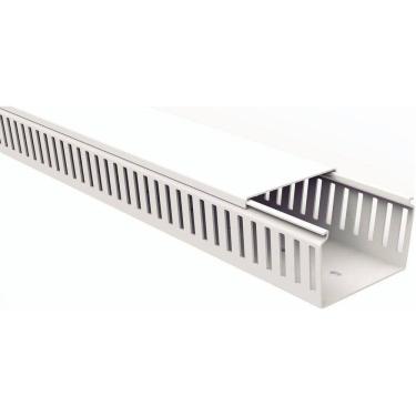 Imagem de Canaleta Para Painel Tramontina Aberta Branca 80x50x2000mm Tramontina