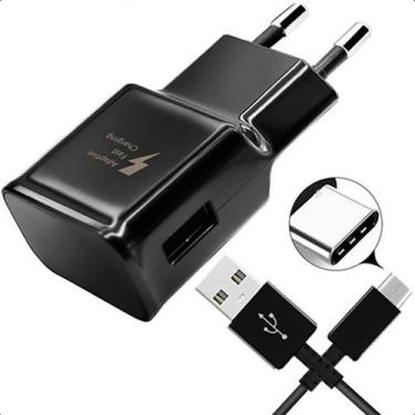 Imagem de Carregador Samsung Turbo Usb Tipo C - Branco, Garantia de 90 dias, Car