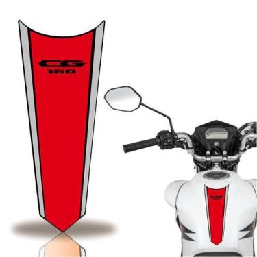 Imagem de Adesivo Faixa Gravata Tanque Moto Cg 160 150 Titan Fan - Cobra Motopar