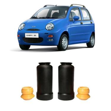 Imagem de 2 Kit Reparo Batente Dianteiro Chery QQ 2011 2012 2013 2014 - Auto Fle