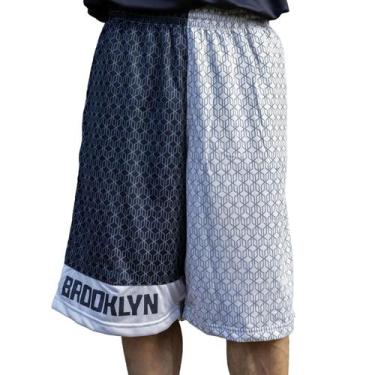 Imagem de Bermuda Basquete Masculina M10 Furadinha Brooklyn, P