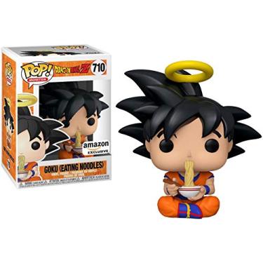 Imagem de Funko POP! Dragonball-Z - Goku comendo macarrão