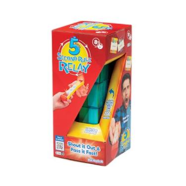 Imagem de 5 Second Rule Relay - Family Party Game - Electronic Relay Baton - Shout It Out & Pass It Fast! - for 2 or More Players, for Kids Ages 8 and Up