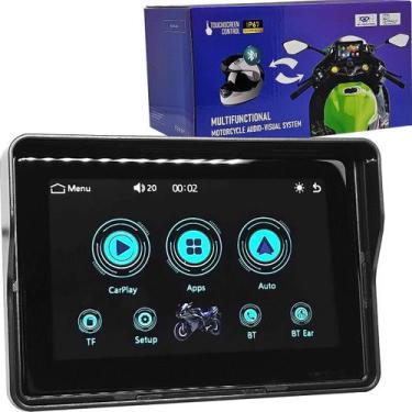 Imagem de Mp5 para Moto 5  Bluetooth Duplo Carplay Androidauto - First Option