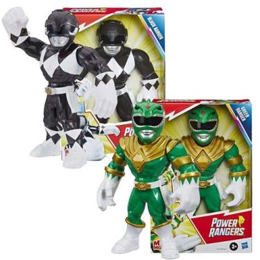Imagem de 2 Boneco Power Rangers Mega Mighties Playskool Hasbro E5869
