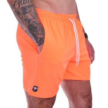 Imagem de Short Masculino Elastano Dri Fit Treino Academia Bermuda Praia Piscina