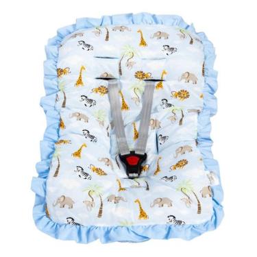 Imagem de Capa para Bebê Conforto - Laura Baby, Floresta Azul