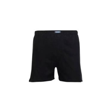 Imagem de Cueca Samba Canção Com Abertura Frontal Torp Preta, M, Preto