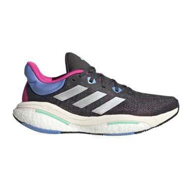 Imagem de adidas Solarglide feminino 6, Carbono/Silvmt/Blufus, 7.5