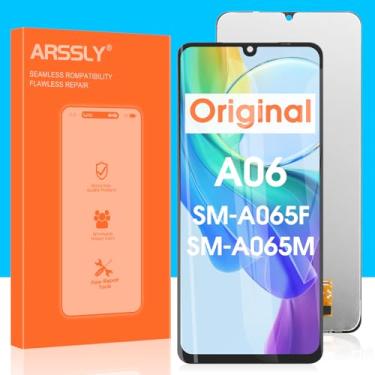 Imagem de Original para substituição de tela Samsung Galaxy A06 - para Samsung A06 LCD Touch Screen para Galaxy A065 SM-A065F A065F/DS A065M LCD digitalizador painel de vidro conjunto completo com kits de