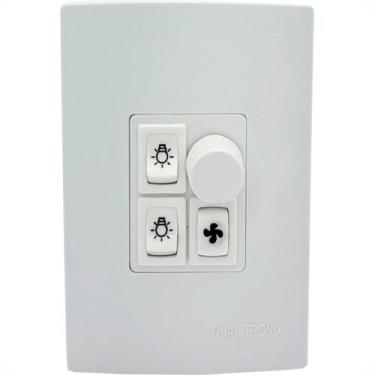 Imagem de Qualitronix Controle Vent/Lamp 2 Lampada-Qv372