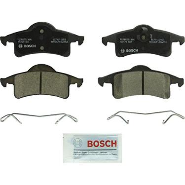 Imagem de Bosch BC791 QuietCast Conjunto de pastilhas de freio de disco de cerâmica premium para Jeep Grand Cherokee; Traseira