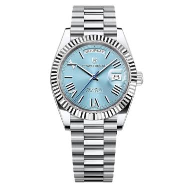 Imagem de RollsTimi Pagani Design DD40 PD1783 Relógios masculinos, movimento automático japonês NH36A, calendário dia/data, pulseira de aço inoxidável, cristal de safira, relógio automático masculino de luxo