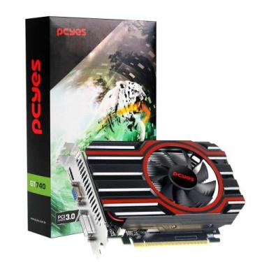 Imagem de Placa de Vídeo PCYES GeForce GT 740, 4GB, GDDR5, 128bits - PA740GT1280