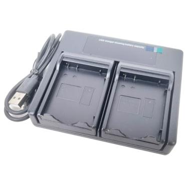 Imagem de Carregador de bateria USB duplo para Nikon EN-EL14 EN-EL14a EN-EL14e D3100 D3200 D3300 D3400 D5100 D5200 D5300 D5500 DF Coolpix P7000 P7100 P72000 P770 Câmera 0 P7800
