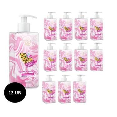 Imagem de Kit 12 Gel Hidratante Frutas Vermelhas Soul Cosméticos 280ml  Nutrição